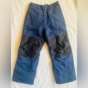 Kids Unisex Snow Pants navy/ black size 10-12